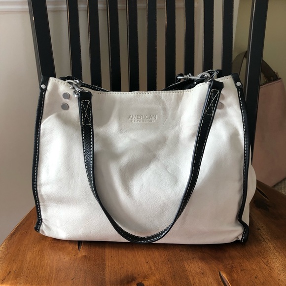 American Leather Co. Handbags - American Leather Co. Lenox Triple Entry Satchel